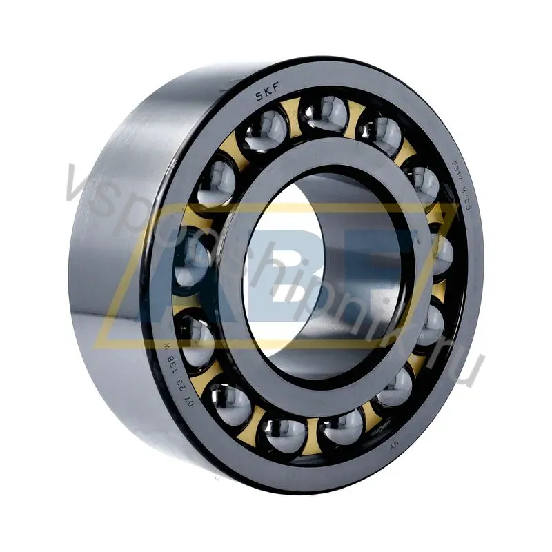 Самоустанавливающийся шариковый подшипник двухрядный 2317M/C3 SKF 360