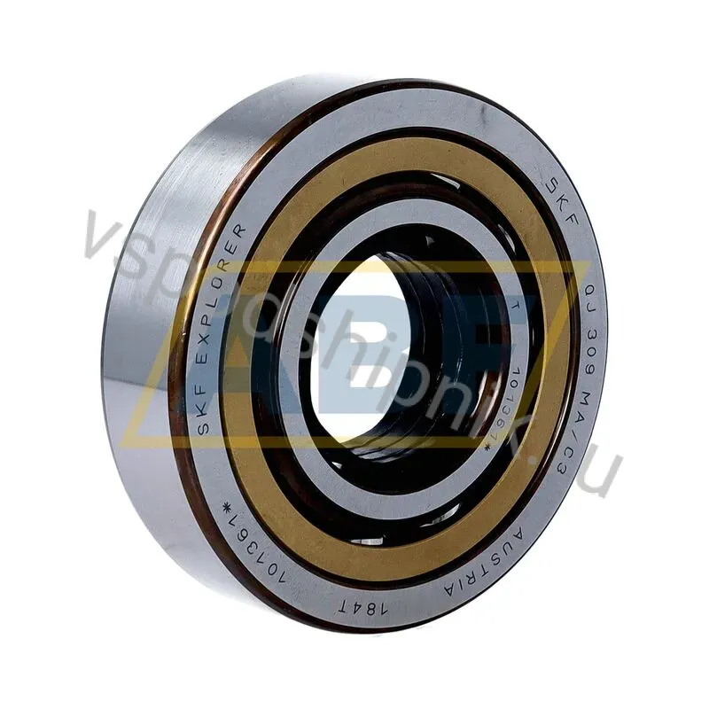 Четырёхточечный шариковый подшипник QJ309MA/C3 SKF 360