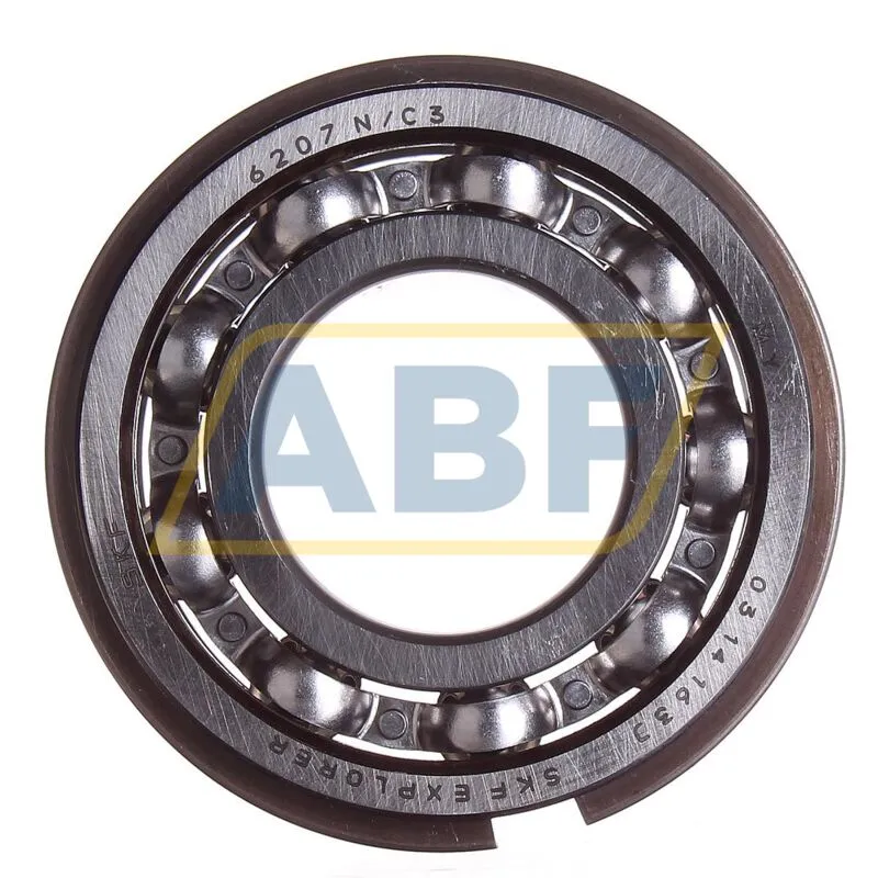 Подшипник шариковый радиальный однорядный 6207N/C3 SKF 360