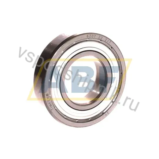Подшипник шариковый радиальный однорядный 6207-ZZ Timken 35×72×17 мм