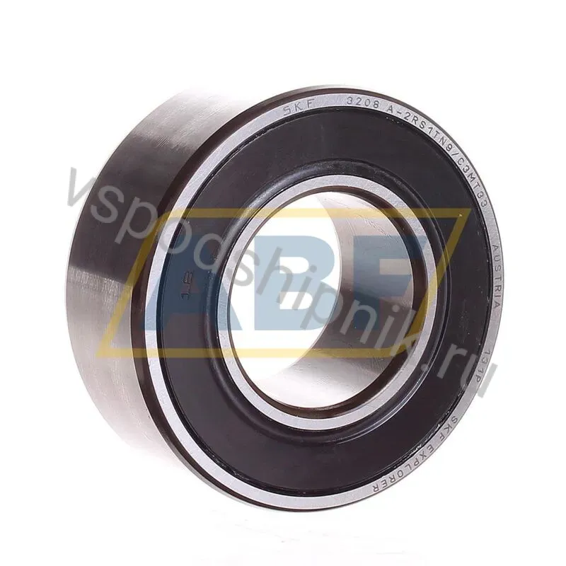 Радиально-упорный шариковый подшипник двухрядный 3208A-2RS1TN9/C3MT33 SKF 360