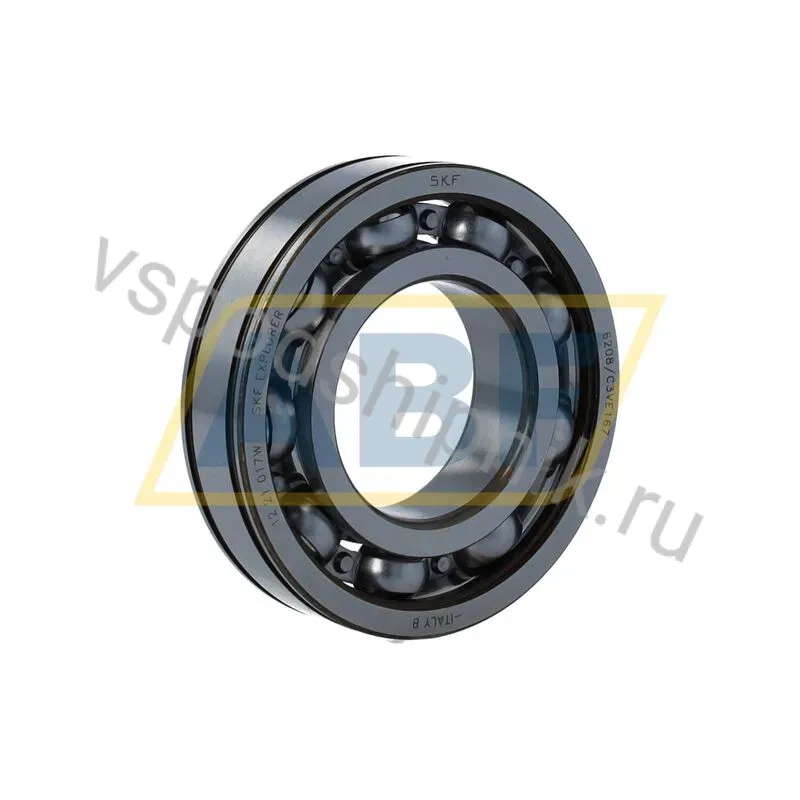 Подшипник шариковый радиальный однорядный 6208/C3VE167 SKF 360