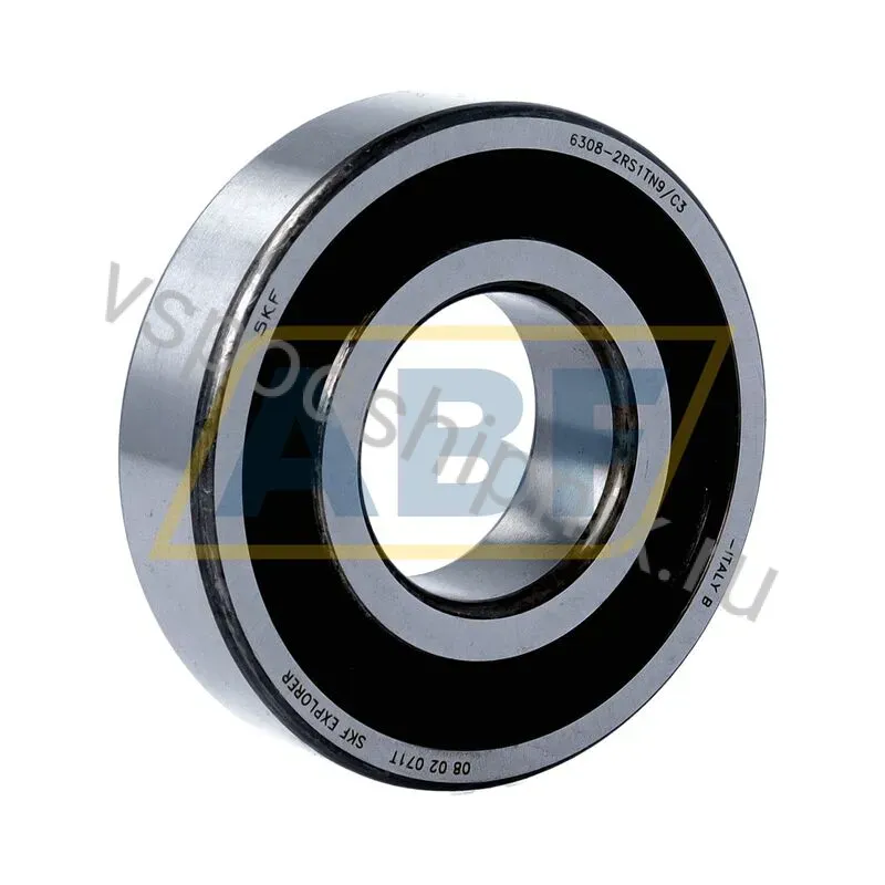 Подшипник шариковый радиальный однорядный 6308-2RS1TN9/C3 SKF 360