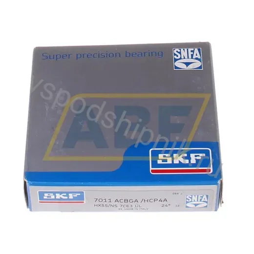 Подшипник шариковый радиально-упорный однорядный 7011ACBGA/HCP4A SKF