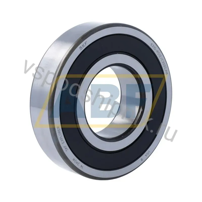 Подшипник шариковый радиальный однорядный 6310-RS1Z/C3S0GJN6 SKF 360
