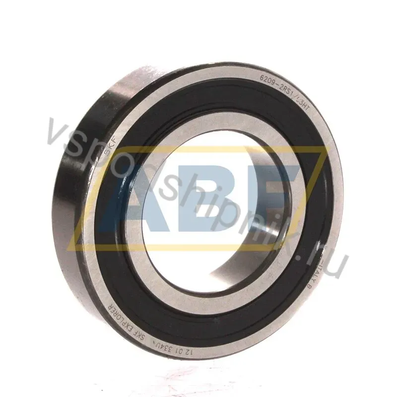 Подшипник шариковый радиальный однорядный 6209-2RS1/C3HT SKF 360