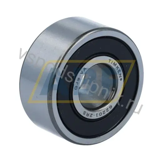 Подшипник шариковый радиальный однорядный 62201-2RS Timken 12×32×14 мм