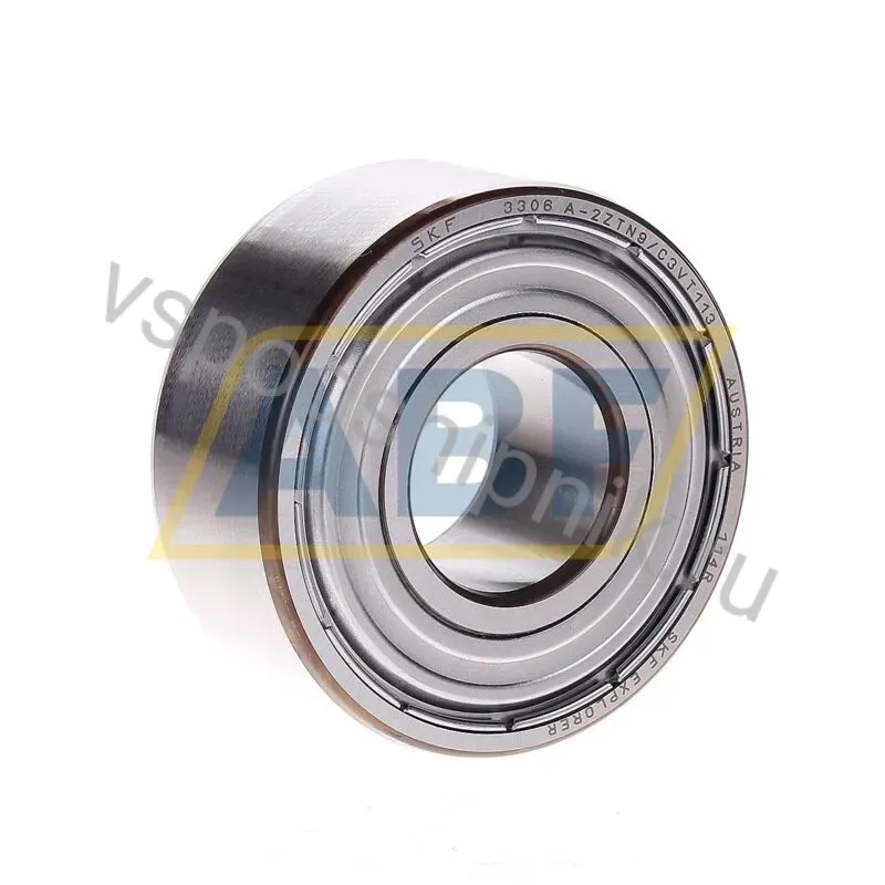 Радиально-упорный шариковый подшипник двухрядный 3306A-2ZTN9/C3VT113 SKF 360