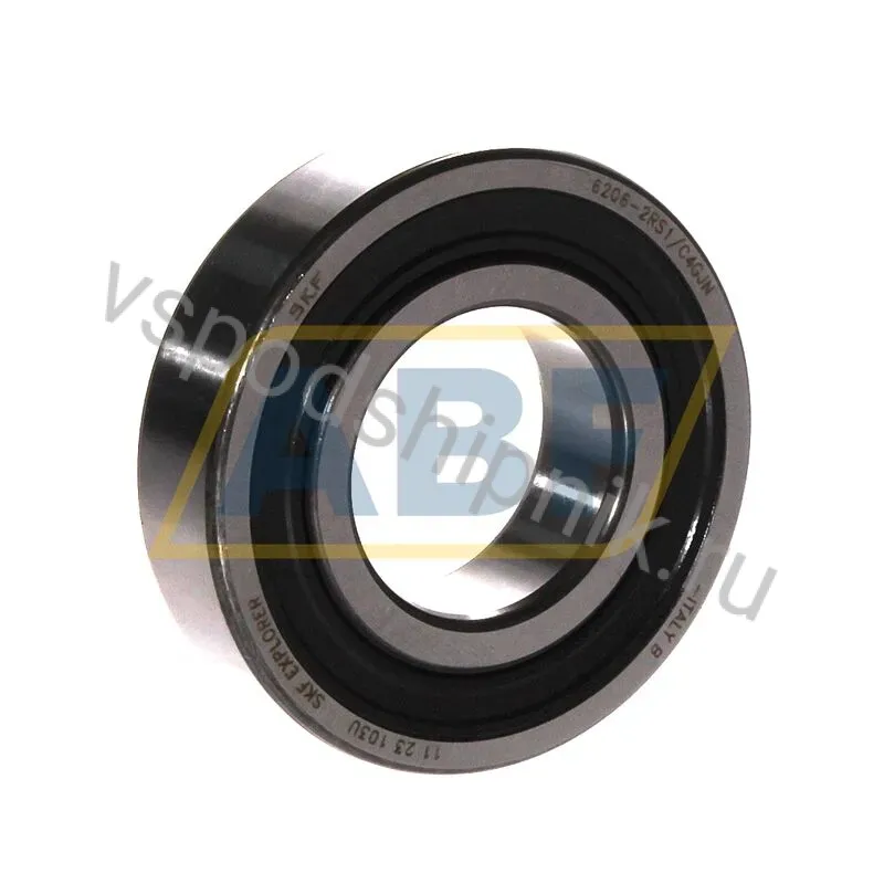 Подшипник шариковый радиальный однорядный 6206-2RS1/C4GJN SKF 360