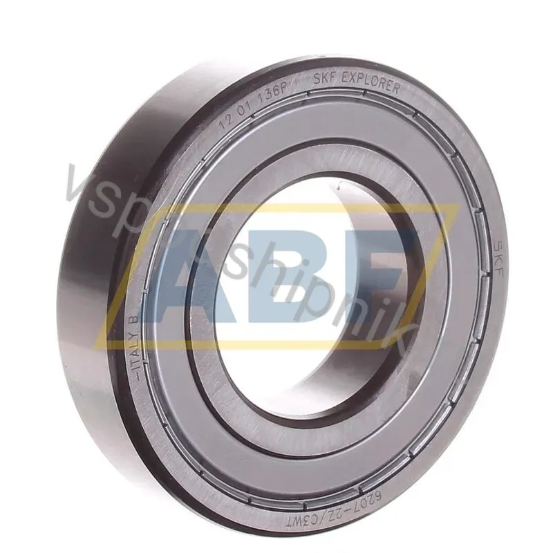 Подшипник шариковый радиальный однорядный 6207-2Z/C3WT SKF 360