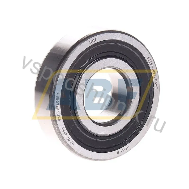 Подшипник шариковый радиальный однорядный 6305-2RS1/C3WT SKF 360