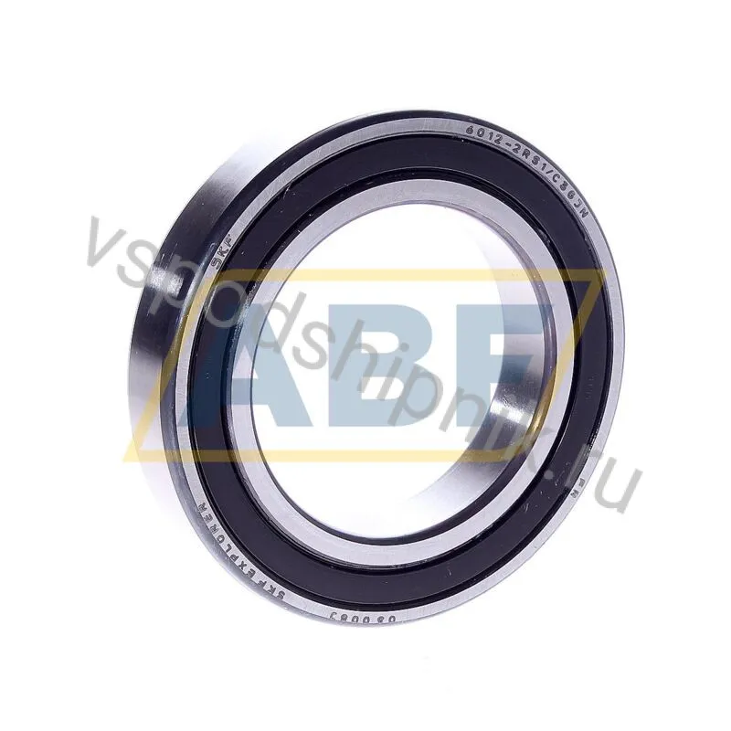 Подшипник шариковый радиальный однорядный 6012-2RS1/C3GJN SKF 360