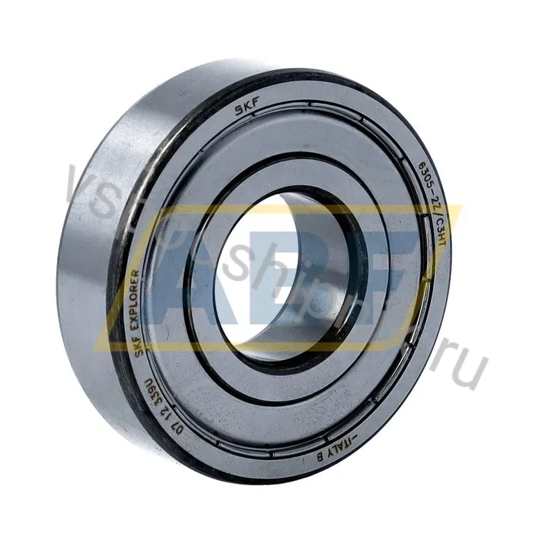 Подшипник шариковый радиальный однорядный 6305-2Z/C3HT SKF 360