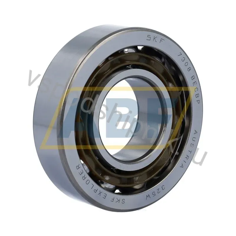 Подшипник шариковый радиально-упорный однорядный 7308BECBP SKF 360
