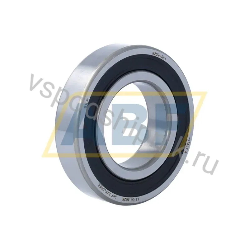 Подшипник шариковый радиальный однорядный 6209-RS1 SKF 360