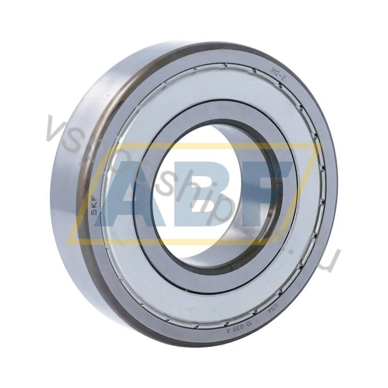 Подшипник шариковый радиальный однорядный 312-Z SKF 360