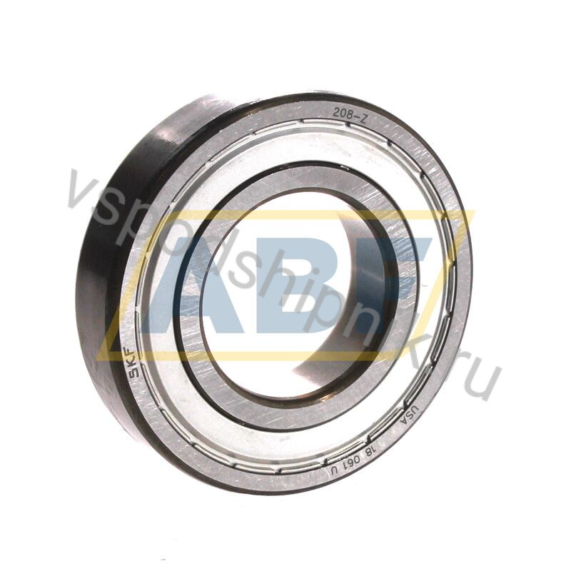 Подшипник шариковый радиальный однорядный 208-Z SKF 360