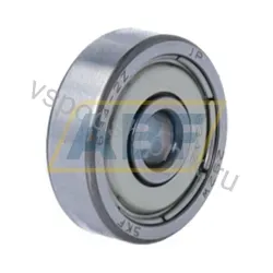 Миниатюрный шариковый подшипник 634-2Z SKF