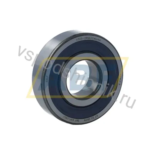 Подшипник шариковый радиальный однорядный 6305-2RS2/C4GJN4 SKF