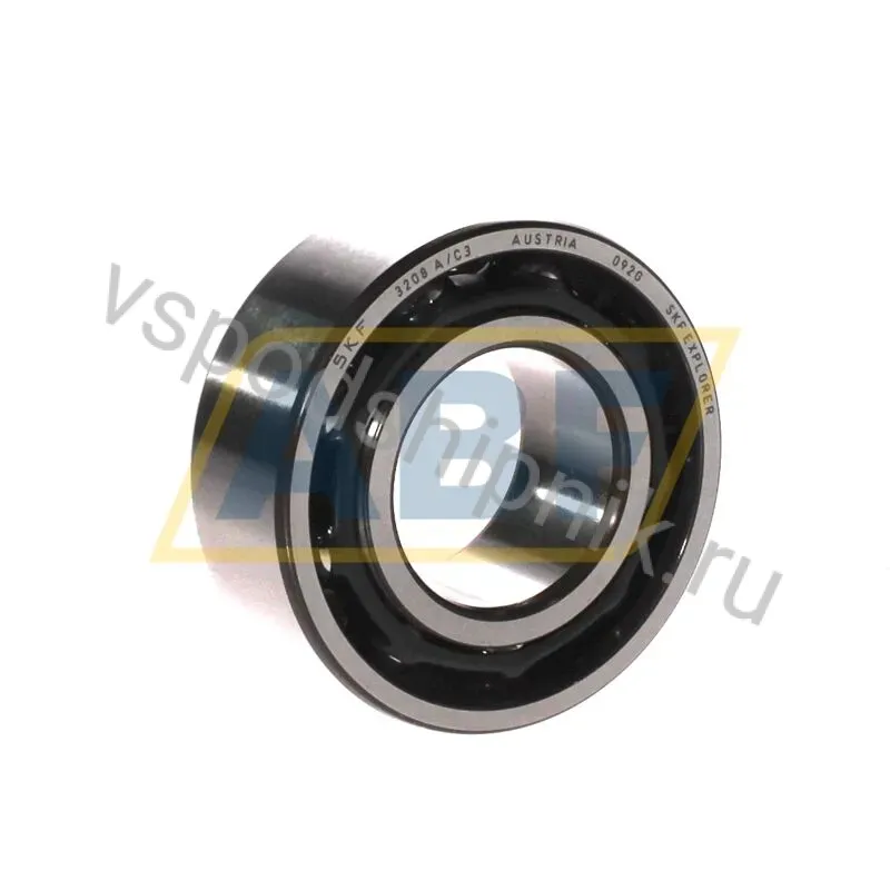 Радиально-упорный шариковый подшипник двухрядный 3208A/C3 SKF 360