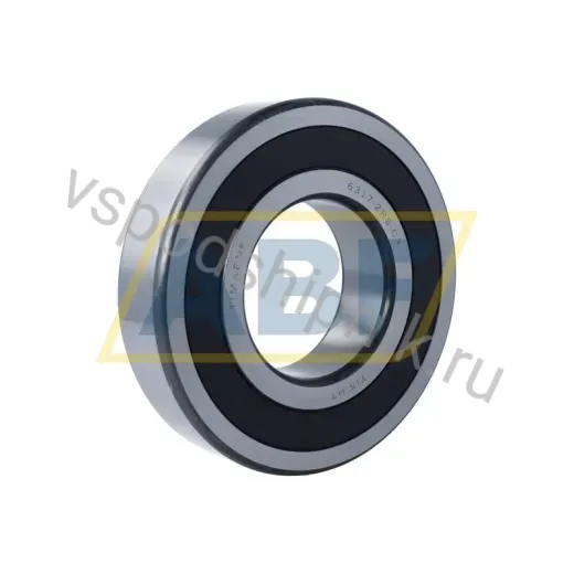 Подшипник шариковый радиальный однорядный 6317-2RS-C3 Timken 85×180×41 мм