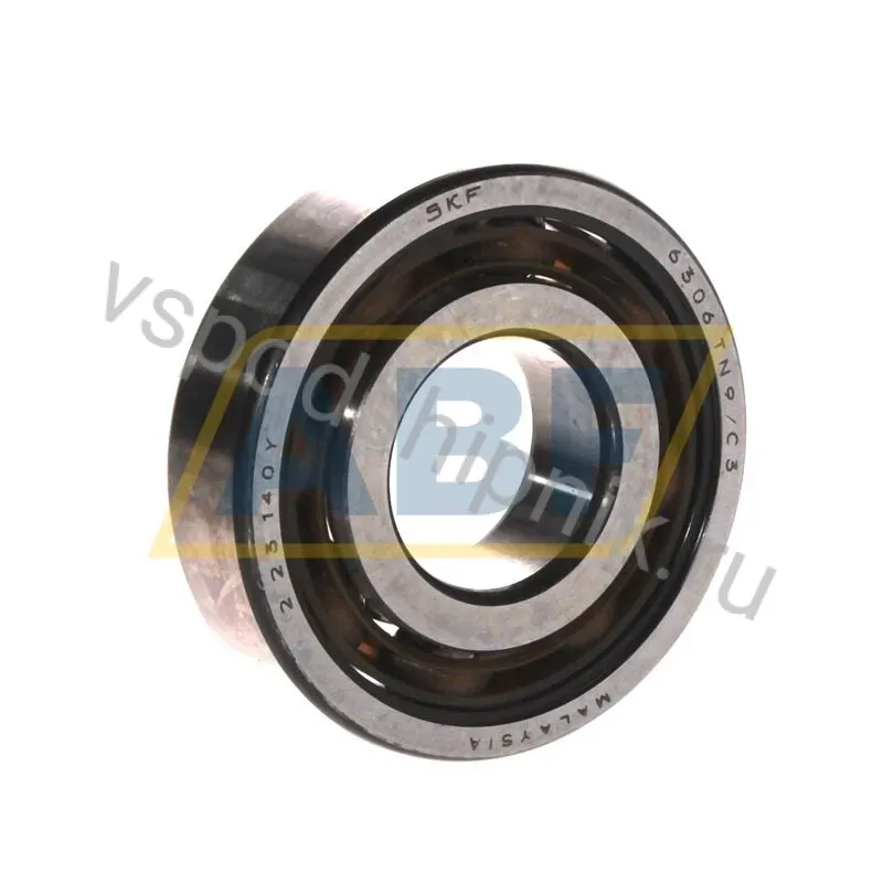 Подшипник шариковый радиальный однорядный 6306TN9/C3 SKF 360