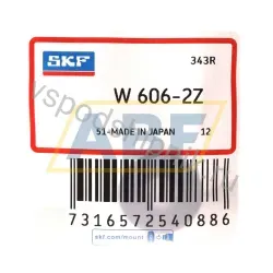 Шариковый подшипник W606-2Z SKF