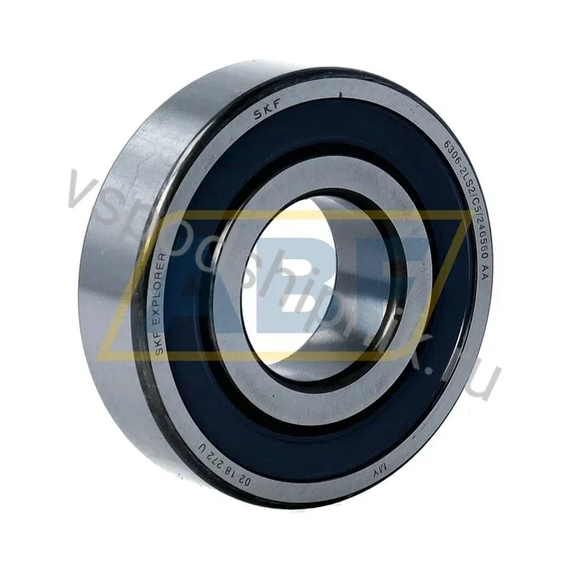 Подшипник шариковый радиальный однорядный 6306-2LS2/C5/246560AA SKF 360