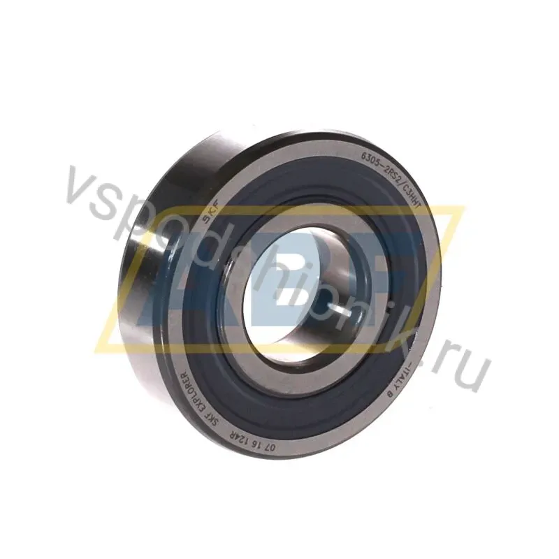 Подшипник шариковый радиальный однорядный 6305-2RS2/C3HHT SKF 360