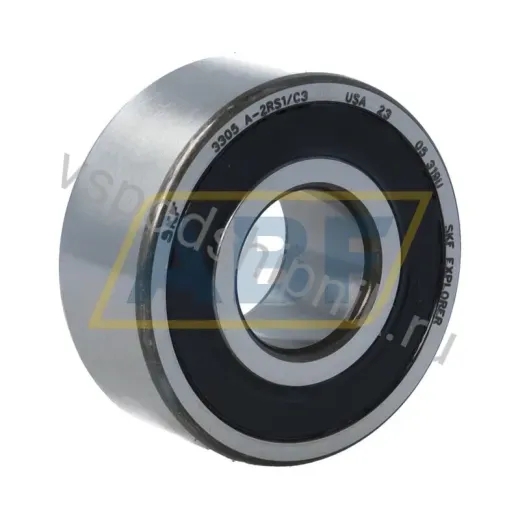 Подшипник шариковый радиально-упорный двухрядный 3305A-2RS1/C3 SKF