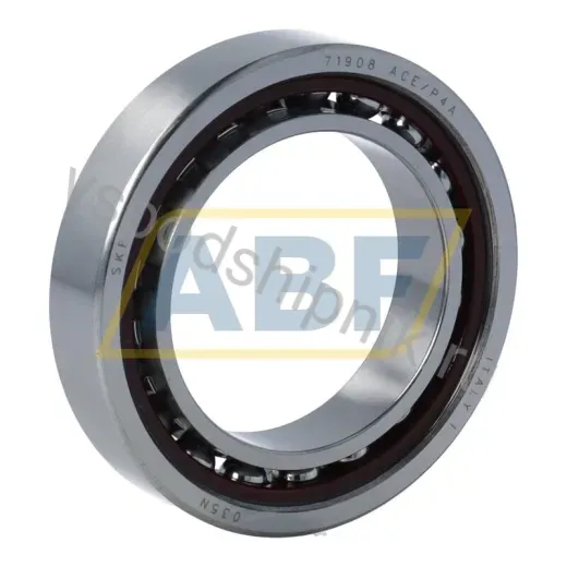 Подшипник шариковый радиально-упорный однорядный 71908ACE/P4A SKF