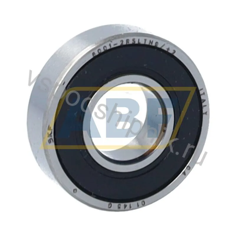 Подшипник шариковый радиальный однорядный 6001-2RSLTN9/C3LHT23 SKF 360