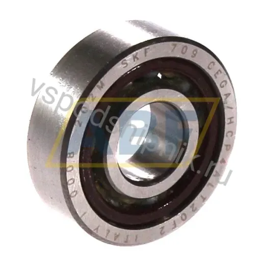 Подшипник шариковый радиально-упорный однорядный 709CEGA/HCP4ALT20F2 SKF 9×24×7 мм