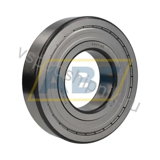 Подшипник шариковый радиальный однорядный 6317ZZ Timken 85×180×41 мм