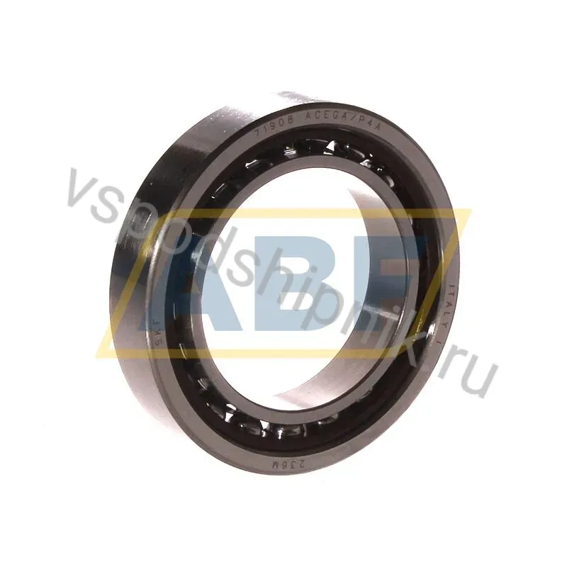 Подшипник шариковый радиально-упорный однорядный 71908ACEGA/P4A SKF 360