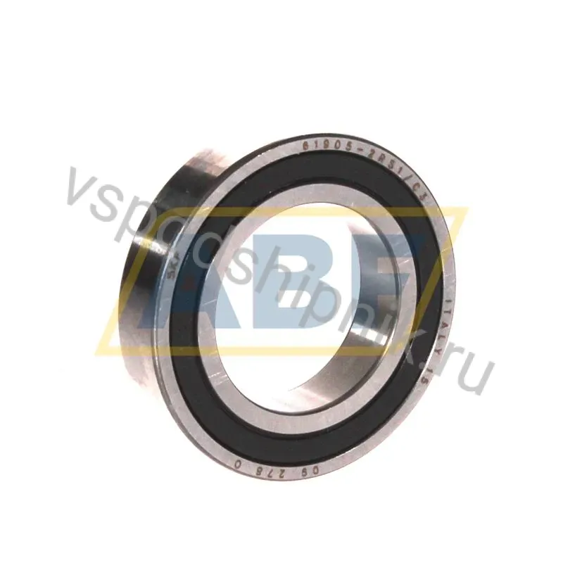 Подшипник шариковый радиальный однорядный 61905-2RS1/C3 SKF 360