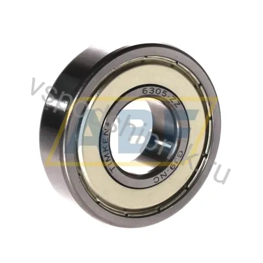 Подшипник шариковый радиальный однорядный 6305-ZZ Timken 25×62×17 мм