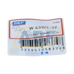 Шариковый подшипник W639/3-2Z SKF