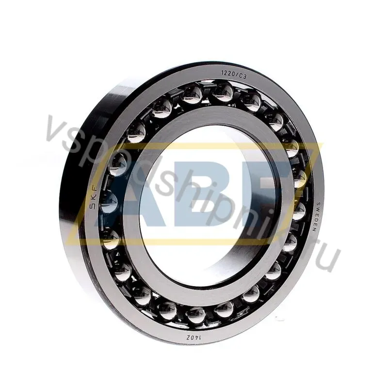 Самоустанавливающийся шариковый подшипник двухрядный 1220/C3 SKF 360