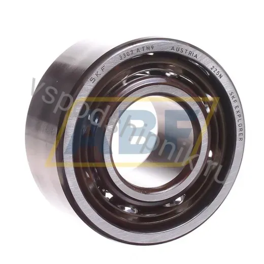 Подшипник шариковый радиально-упорный двухрядный 3307ATN9 SKF