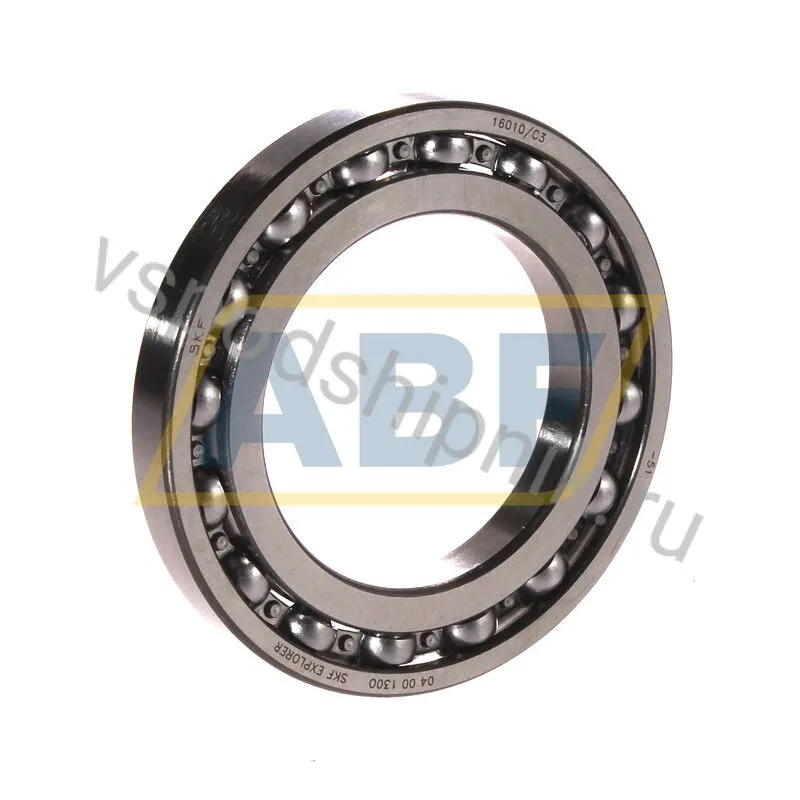 Подшипник шариковый радиальный однорядный 16010/C3 SKF 360