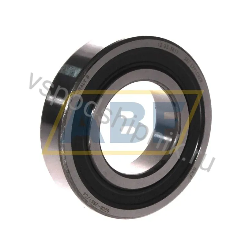 Подшипник шариковый радиальный однорядный 6208-2RS1/C4 SKF 360
