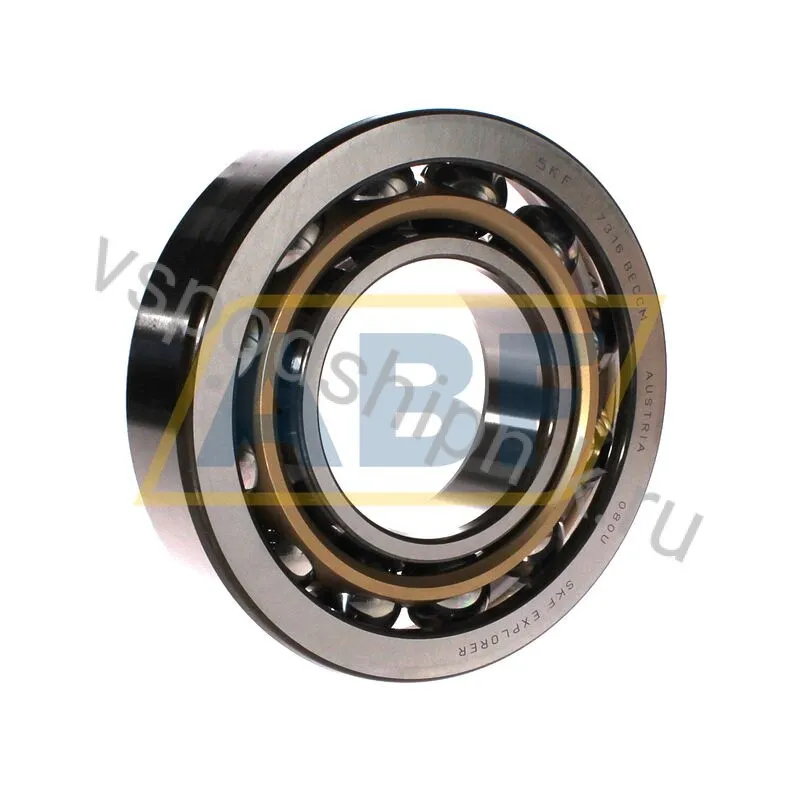Подшипник радиально-упорный шариковый 7316BECCM SKF 360