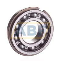 Подшипник шариковый радиальный однорядный 6206NR SKF