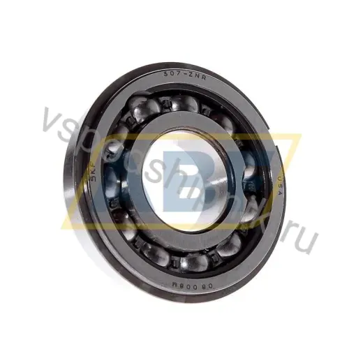 Подшипник шариковый радиальный однорядный 307-ZNR SKF
