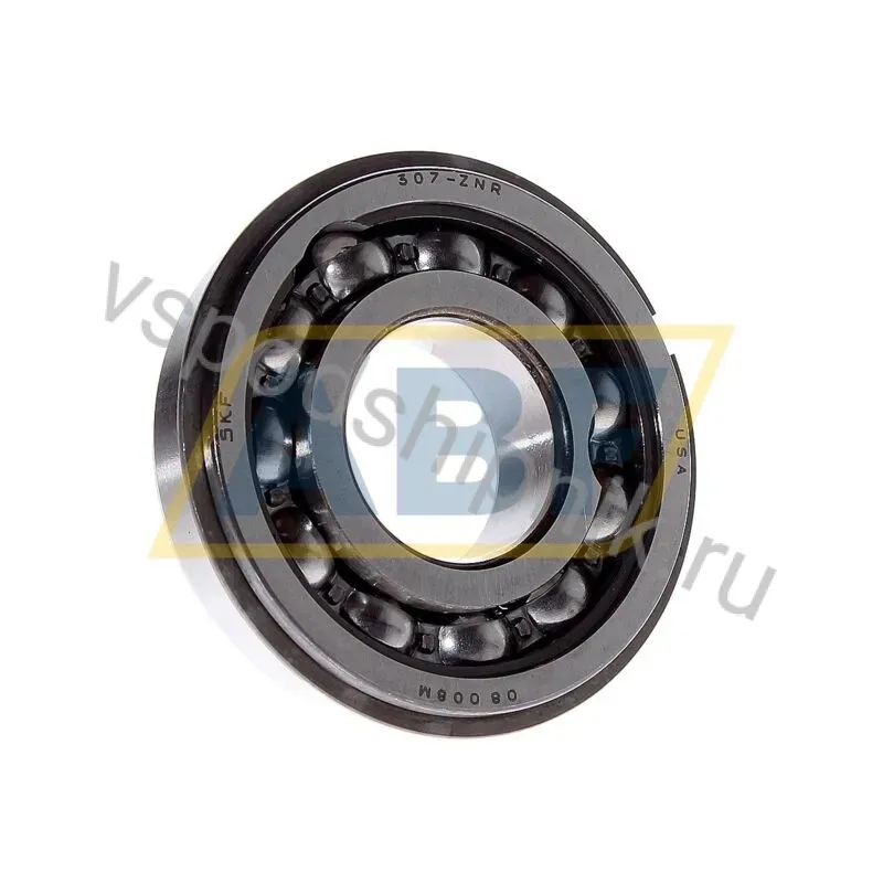 Подшипник шариковый радиальный однорядный 307-ZNR SKF 360