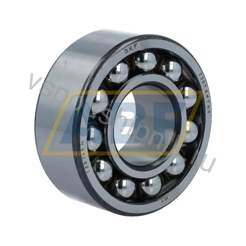 Самоустанавливающийся шариковый подшипник двухрядный 2307EKTN9 SKF 360