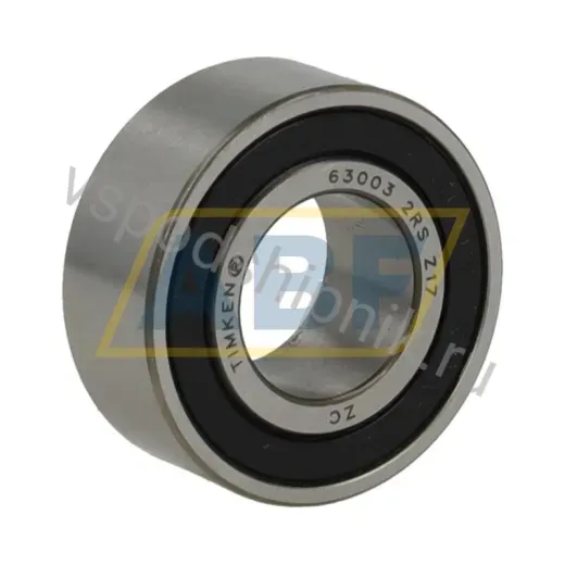 Подшипник шариковый радиальный однорядный 63003-2RS Timken 17×35×14 мм