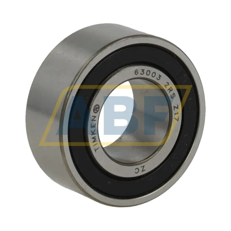 Подшипник шариковый радиальный однорядный 63003-2RS Timken 360
