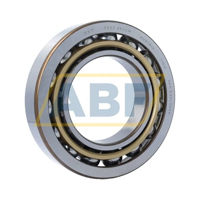 Подшипник шариковый радиально-упорный однорядный 7222BECCM SKF 360